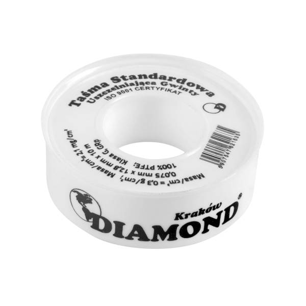 Taśma teflonowa Diamond 10 m x 12 mm