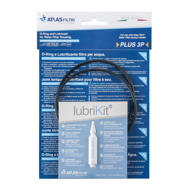 Zestaw uszczelek z smarem do filtrów ATLAS FILTRI PLUS 3P, PLUS 3P SANIC, PLUS HOT 3P