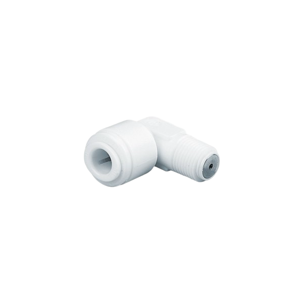 AMCHV0402W - kolanko DMfit z zaworem zwrotnym - 1/4 QC x 1/8 GZ
