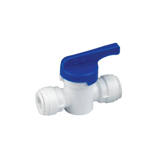 AHUC 0404 - zawór 1/4 T x 1/4 T