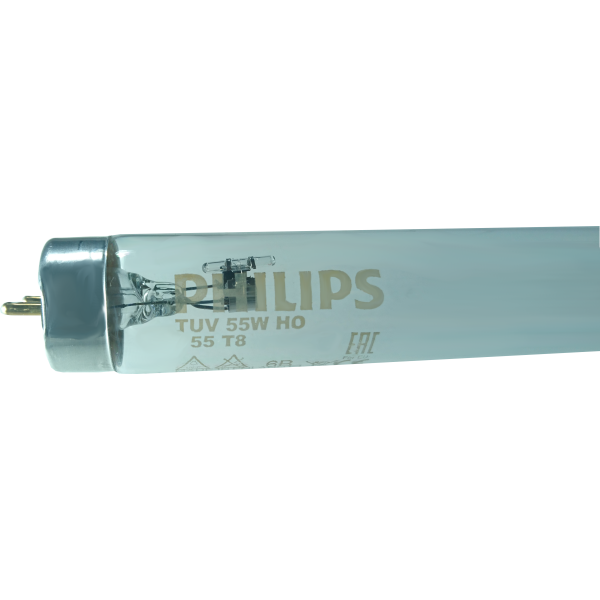 Promiennik - żarnik  UVC 55W Philips do lamp UV oznaczenie produktu PHILIPS 55W HO G55 T8