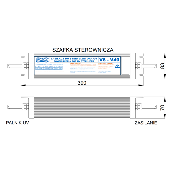 Schemat sterownika TMA V12