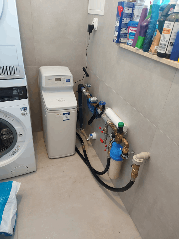 Zmiękczacz wody ECOWATER Comfort 300, montaż w Rudawie dla domu jednorodzinnego