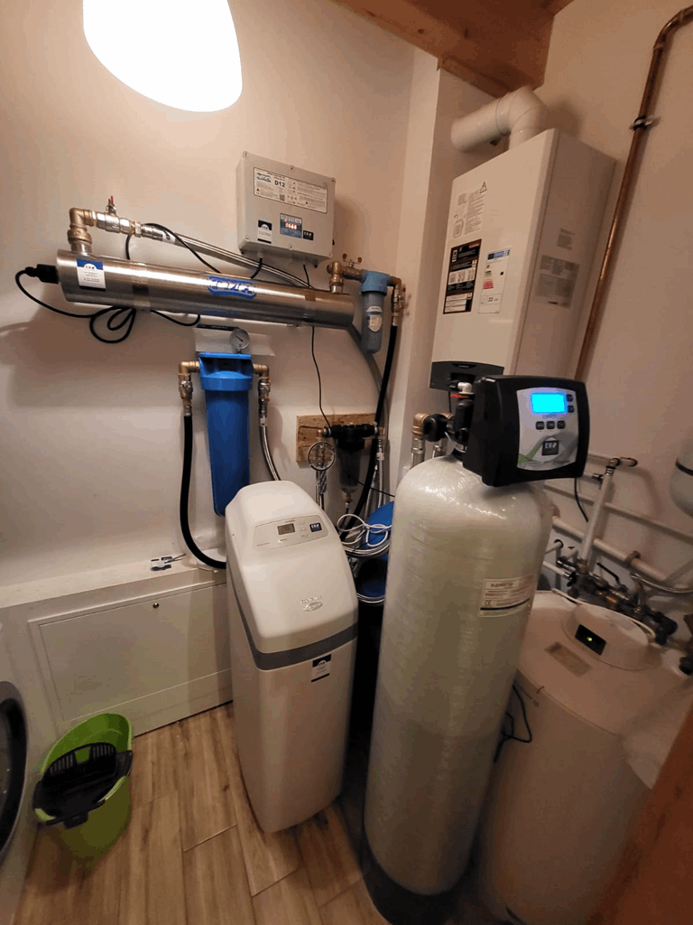 Lampa bakteriobójcza UV do wody TMA D12 montaż w Krzeszowicach dla domu jednorodzinnego